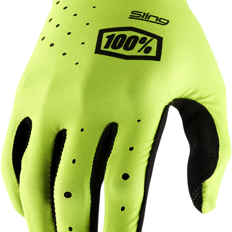 Luvas 100% Sling Mx Yellow Fluo