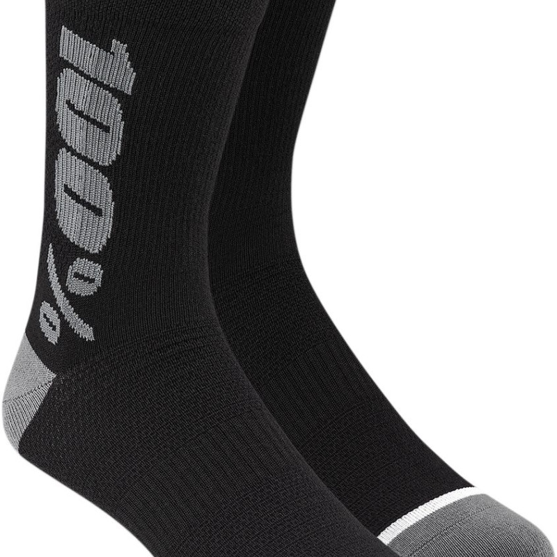 Meias 100% Merino Wool Black / Gray