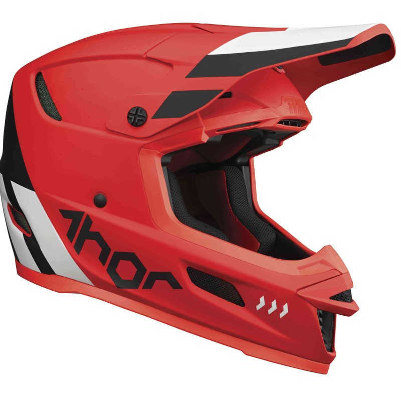 Capacete Thor Reflex Cube Light Red / Black