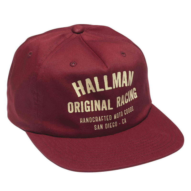 Boné Thor Hallman Tried & True Snapback Wine