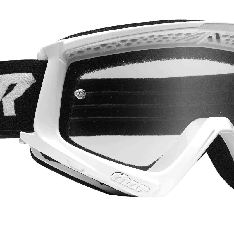 Óculos Thor Combat Racer White / Black