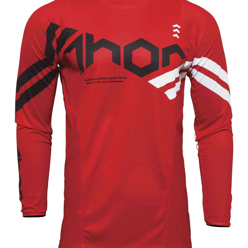 Camisola Thor Pulse Cube Red/white