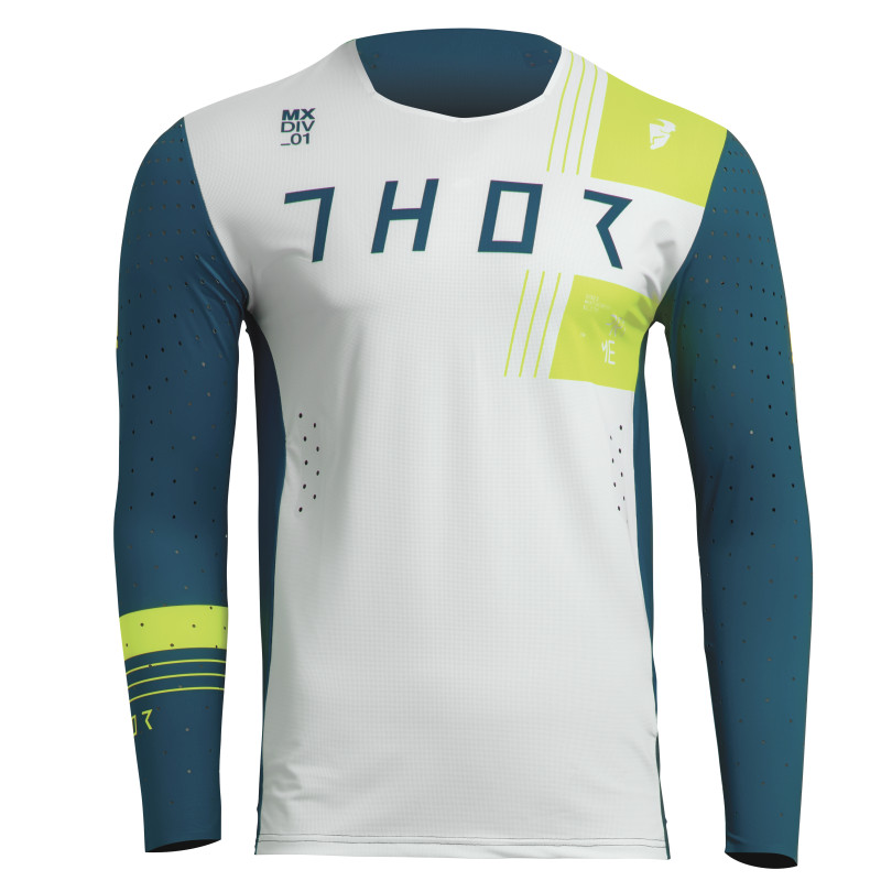 Camisola Thor Prime Strike Teal/Acid