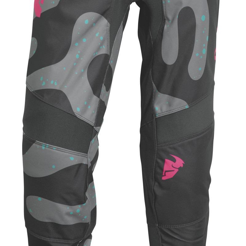 Calças Mulher Thor Sector Disguise Gray / Flo Pink