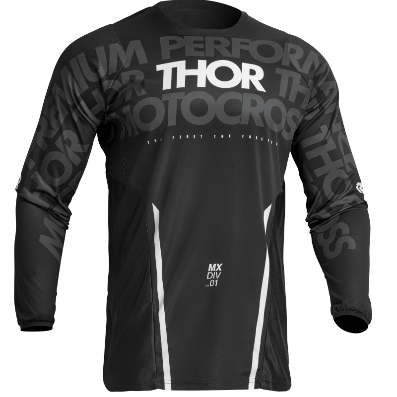 Camisola Thor Pulse Mono Black / white