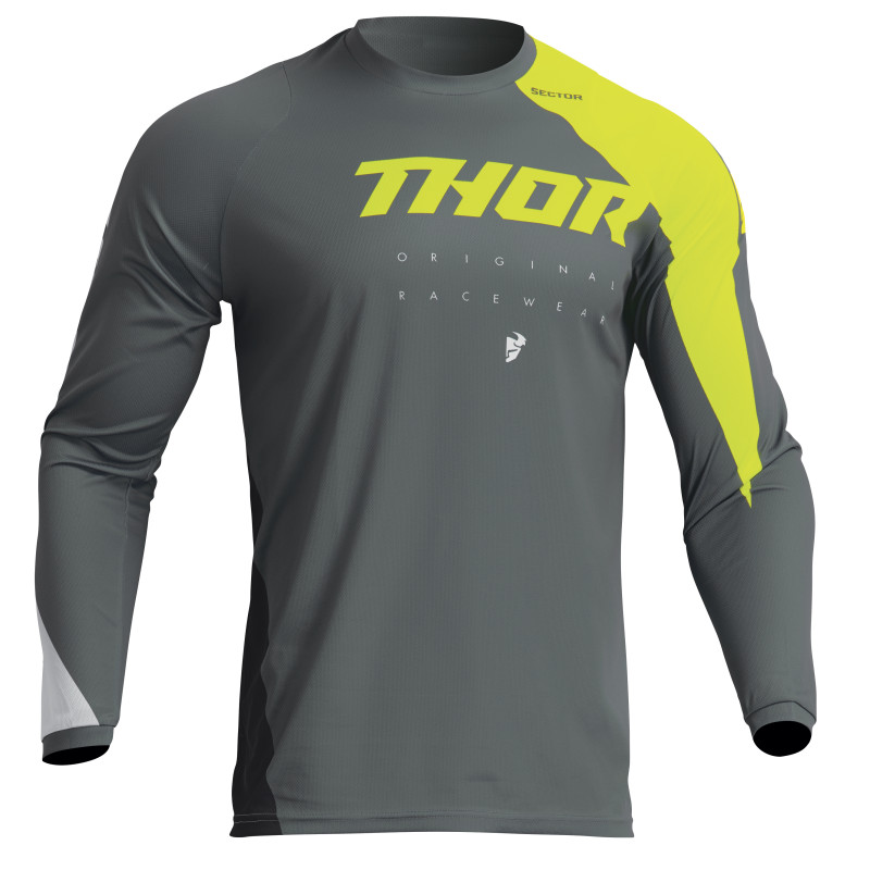 Camisola Thor Sector Edge Dark Gray / Acid