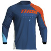 Camisola Thor Sector Edge Navy / Red Orange