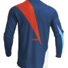 Camisola Thor Sector Edge Navy / Red Orange