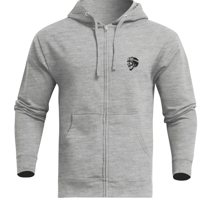 Casaco / Hoodie Thor Mindless Zip-Up Heather Gray