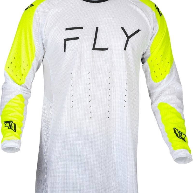 Camisola Fly Racing Evolution DST White / Hi-Vis