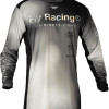 Camisola Fly Racing Lite Legacy Light / Grey / Black