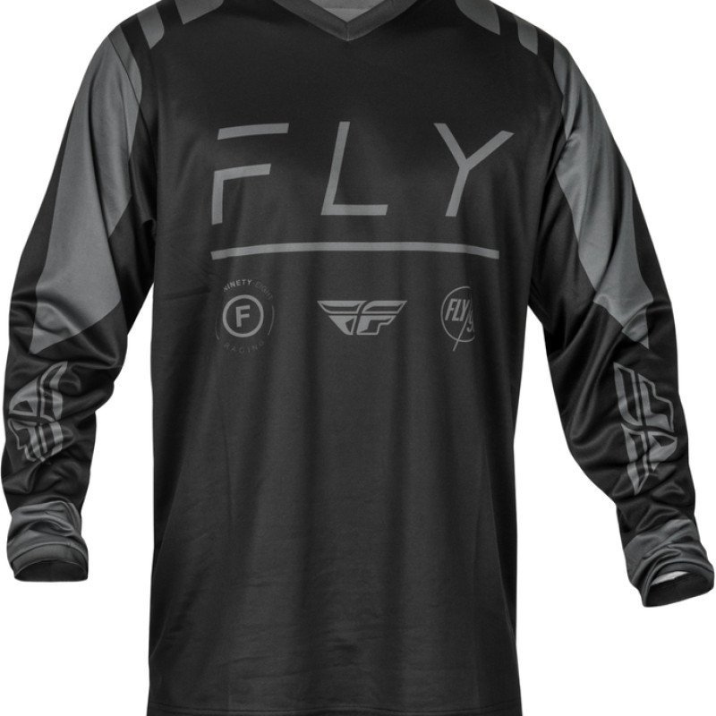 Camisola Fly Racing F16 Black / Charcoal