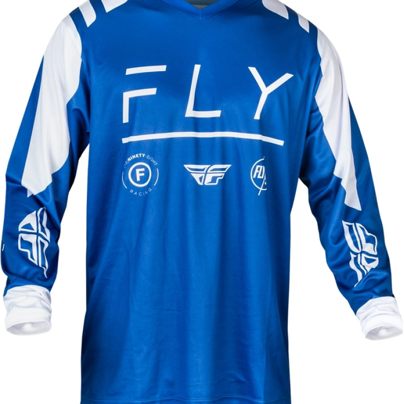 Camisola Fly Racing F16 True Blue / White