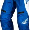 Calças Fly Racing F16 True Blue / White