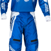 Calças Fly Racing F16 True Blue / White