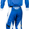 Calças Fly Racing F16 True Blue / White