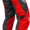 Calças Fly Racing F16 Red / Charcoal / White