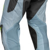 Calças Fly Racing Evolution DST Ice Grey / Charcoal / Neon Green