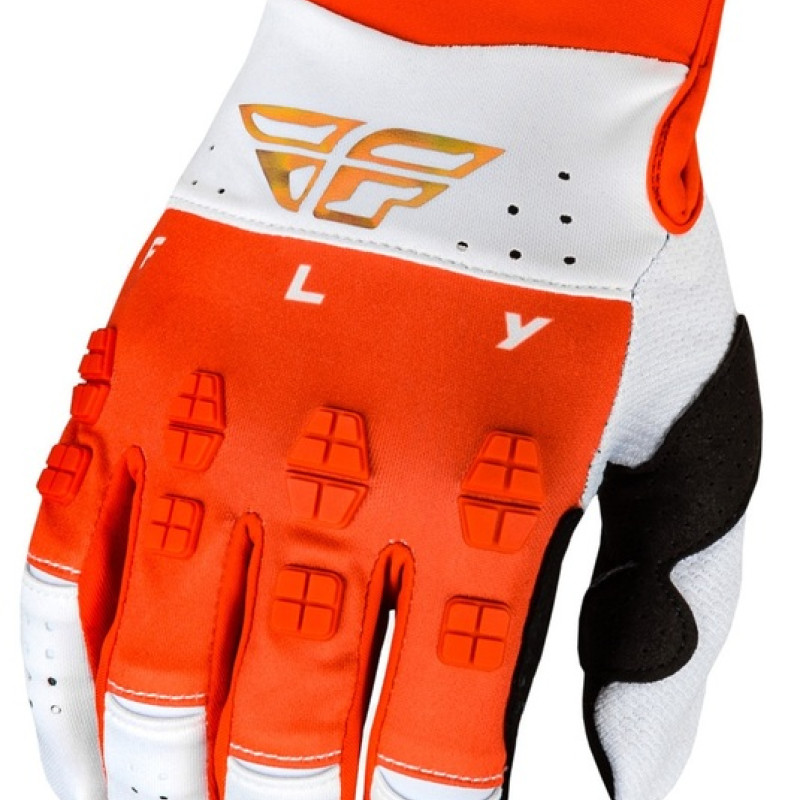 Luvas Fly Racing Evolution DST Red / White / Red Iridium