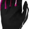 Luvas Fly Racing Lite Uncaged Black / White / Neon Pink