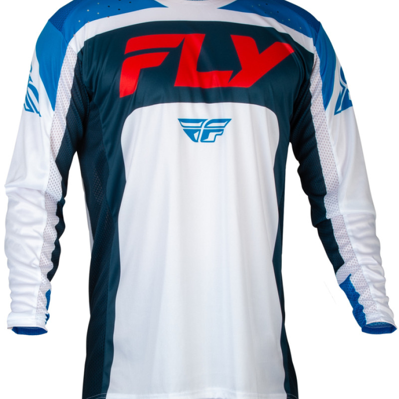 Camisola Fly Racing Lite Red / White / Navy