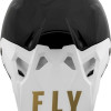 Capacete Fly Racing Formula CP Slant Black / White / Gold