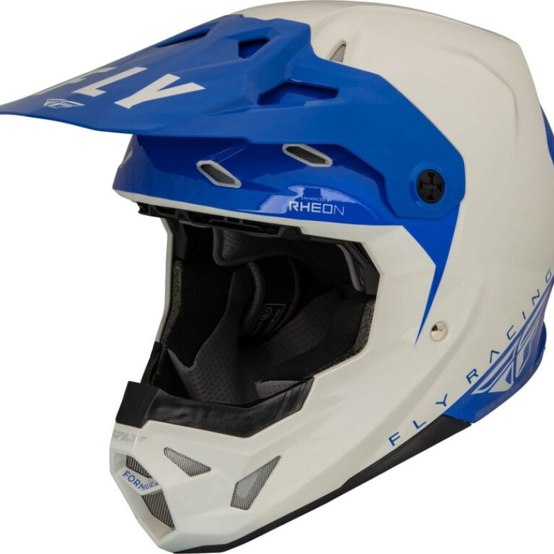 Capacete Fly Racing Formula CP Slant Grey / Blue