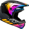 Capacete Fly Racing Kinetic Menace Black / Sunrise