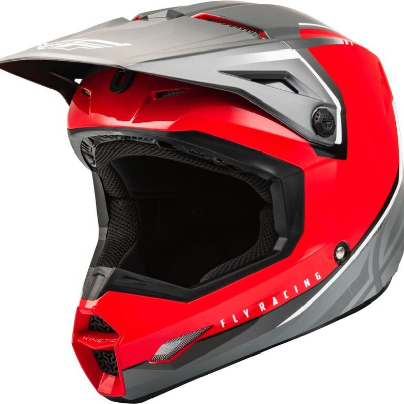 Capacete Fly Racing Kinetic Vision Red / Grey