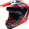 Capacete Fly Racing Formula CP Krypton Red / White / Navy