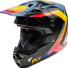 Capacete Fly Racing Formula CP Krypton Grey / Black / Electric Fade