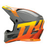 Capacete Thor Sector 2 Crave Charcoal / Orange