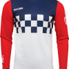 Camisola Thor Hallman Differ Cheq White / Red / Blue