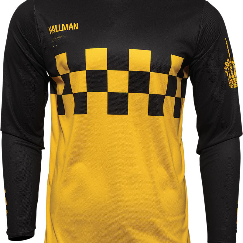 Camisola Thor Hallman Differ Cheq Yellow / Black