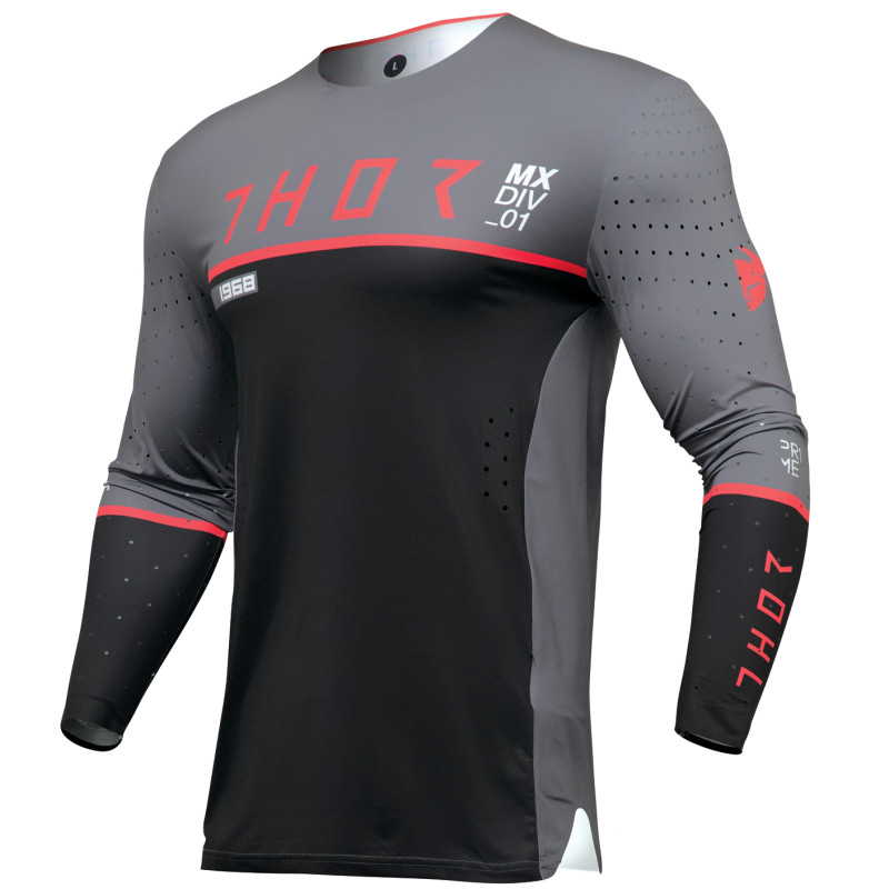 Camisola Thor Prime Ace Charcoal / Black