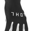 Luvas Thor Agile Solid Black / White