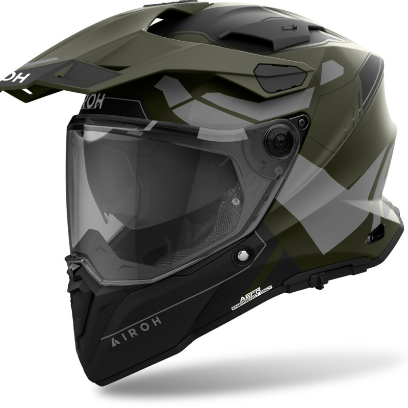 Capacete Airoh Commander 2 Reveal Olive Matt