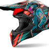 Capacete Airoh Wraaap Cyber Orange Gloss