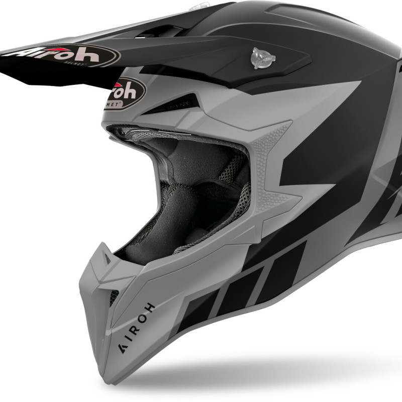 Capacete Airoh Wraaap Reloaded Anthracite Matt