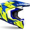 Capacete Airoh Twist 3 Dizzy Blue / Yellow