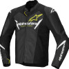 Casaco Alpinestars Faster V3 Airflow Pele Black / White / Fluo Yellow