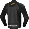 Casaco Alpinestars Faster V3 Airflow Pele Black / White / Fluo Yellow