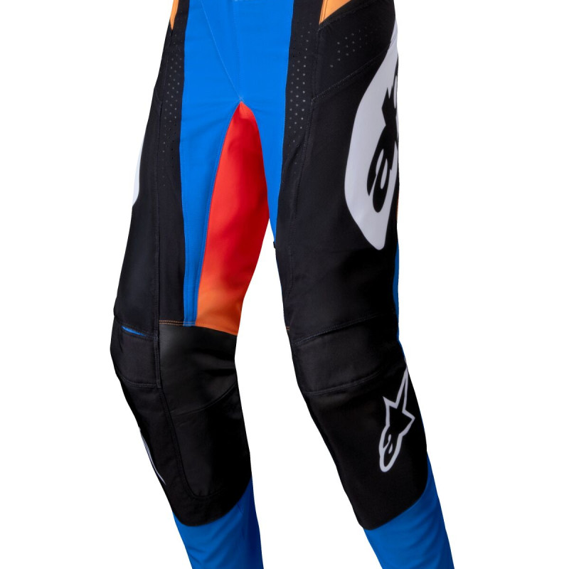 Calças Alpinestars Techstar Melt Orange / Blue