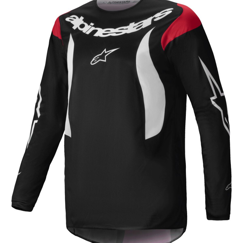 Camisola Alpinestars Fluid Haul Black / White