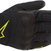 Luvas Alpinestars S-MAX Drystar Black / Fluo Yellow