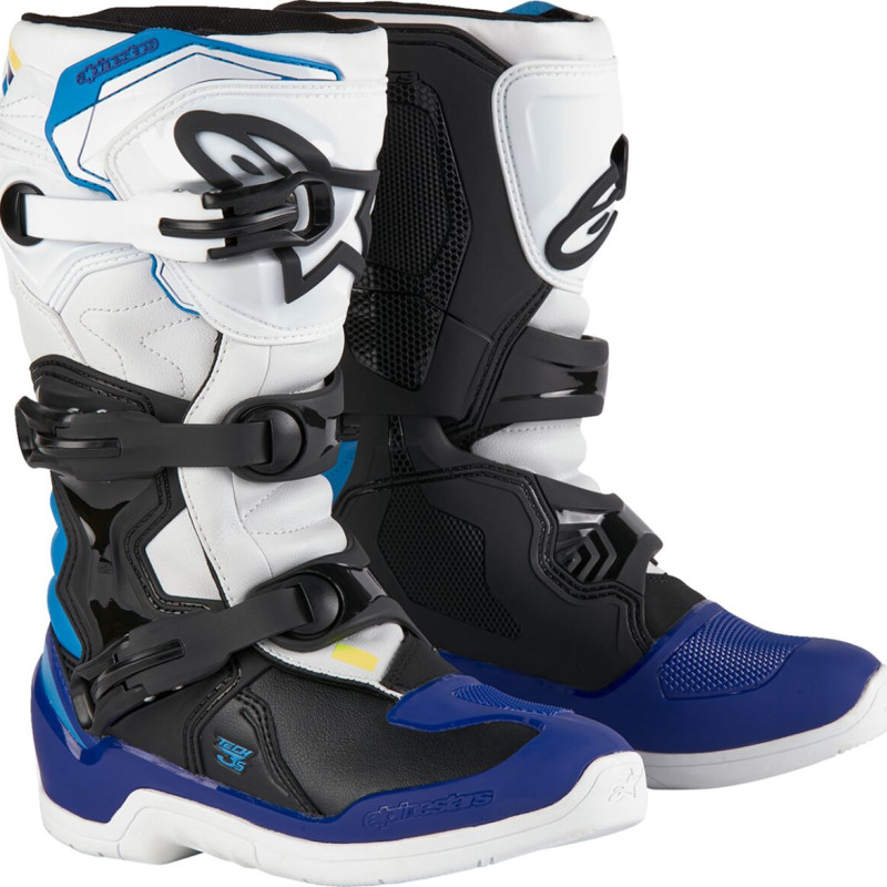 Botas Criança Alpinestars Tech 3S White / Black / Blue