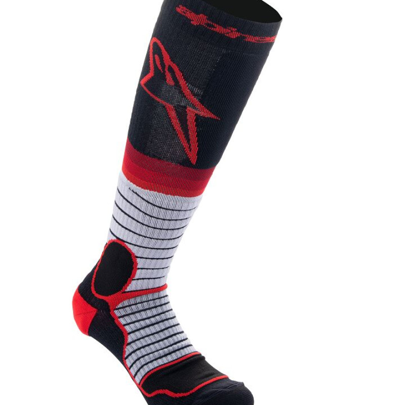 Meias Alpinestars Mx Pro Black / Gray / Red