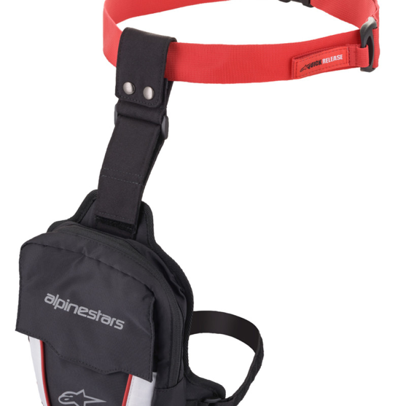 Bolsa de Perna Alpinestars Acess Black / Red / White