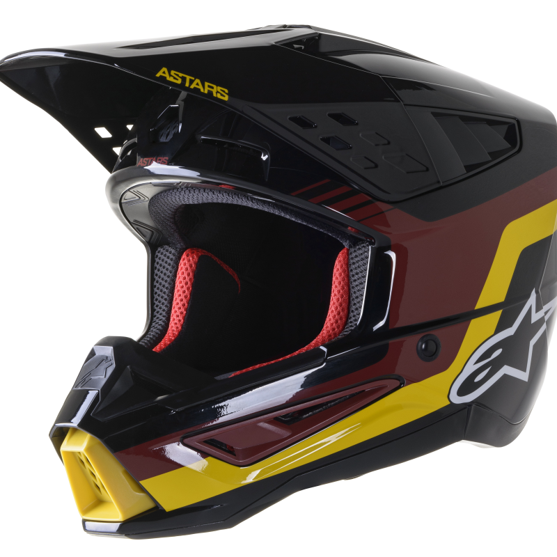 Capacete Alpinestars Sm5 Venture Black / Yellow