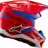 Capacete Alpinestars Sm5 Action 2 Red / Blue